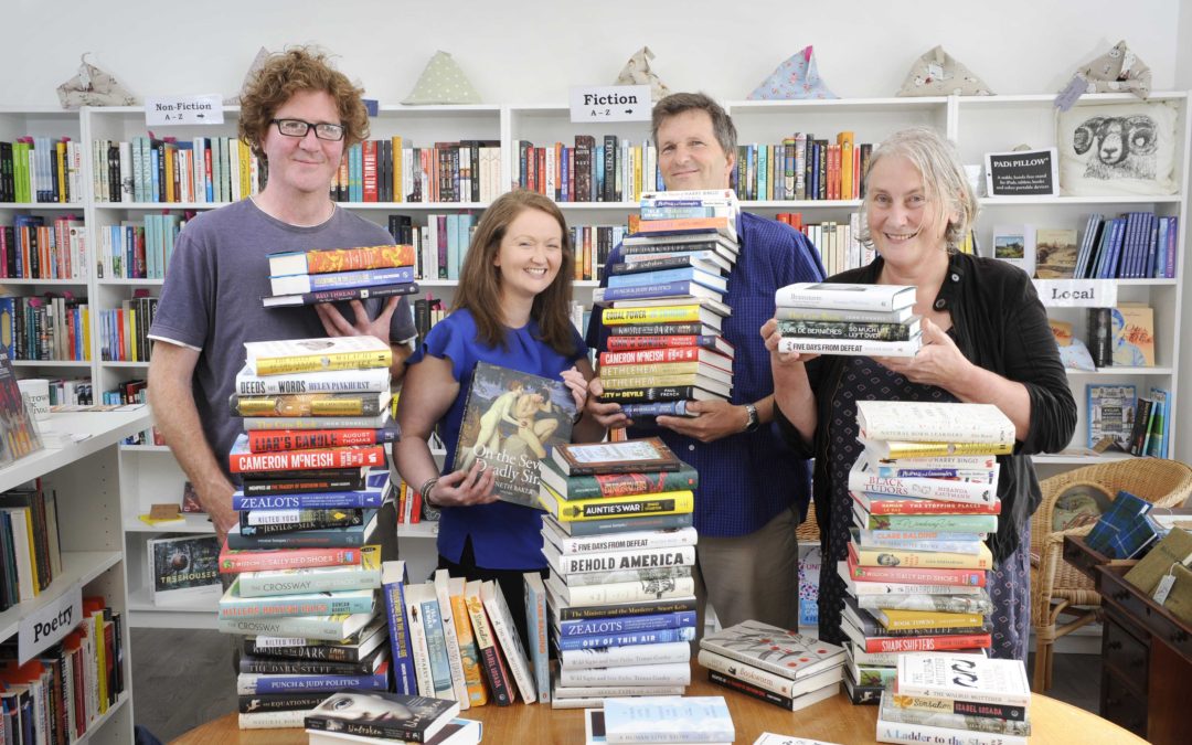 Scotland’s National Book Town celebrates with 10 days of events and entertainment featuring authors, campaigners, comedians and poets