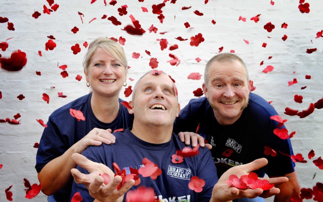 Injured and Sick Veterans from Fringe Premiere Join Forces with Poppyscotland