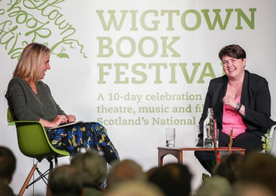 Ruth Davidson at Wigtown Book Festival