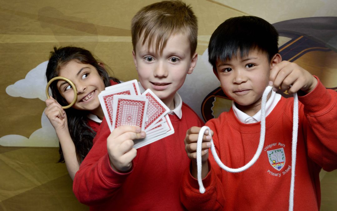 Magicians Go On The Road To Conjure Up Fun For Scottish Schoolchildren