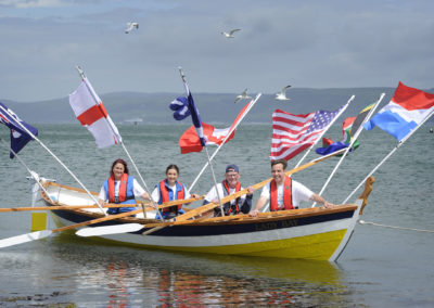 Skiffies World Rowing Championships Launch