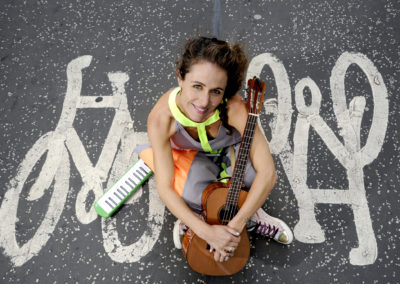 Musician / actor Joanna Wallfisch at the Edinburgh Festival Fringe