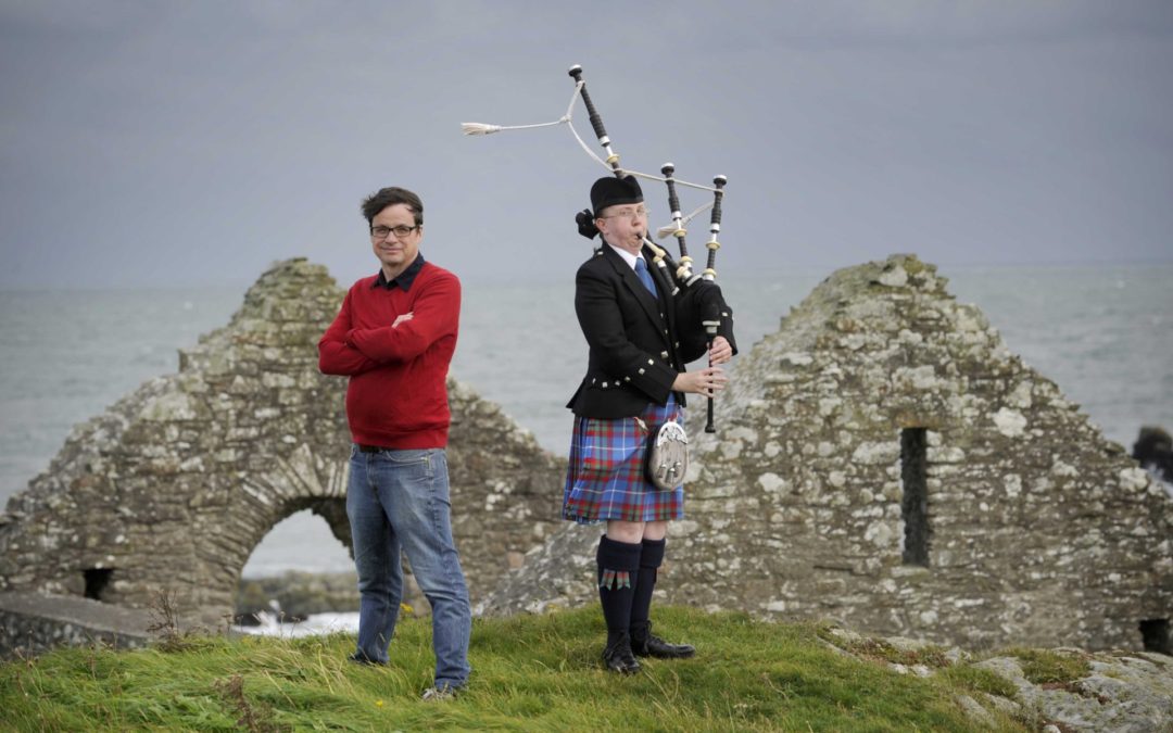 Lone piper and Alexander McCall Smith’s songs of the saints to launch festival