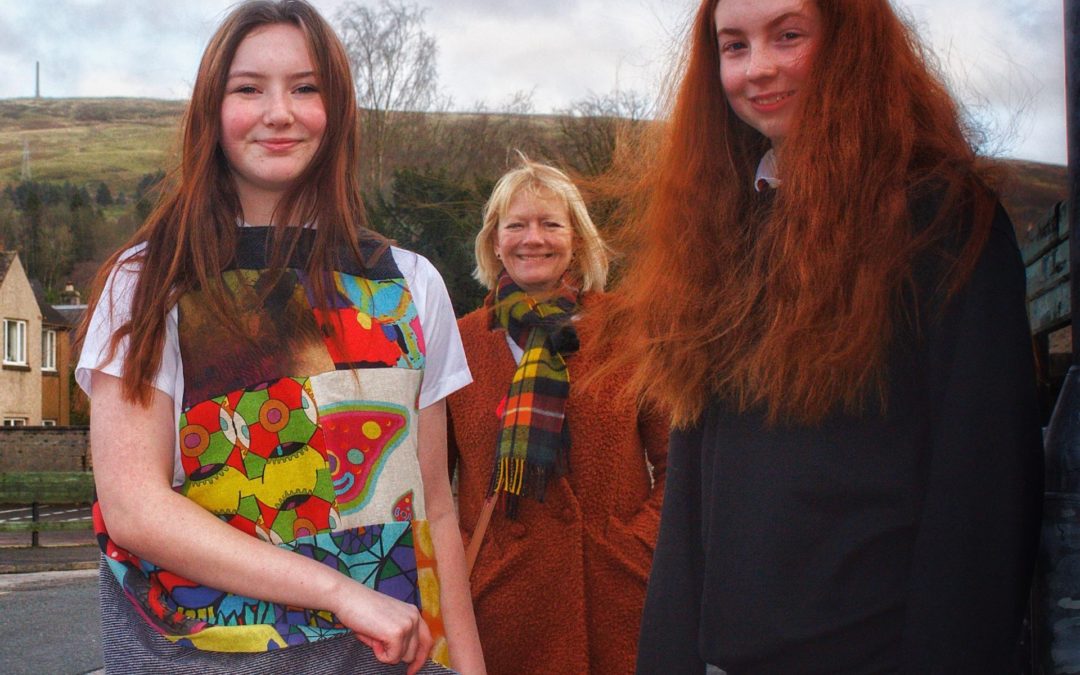 Pupils’ Colourful Creations Celebrate Langholm’s Textile Heritage