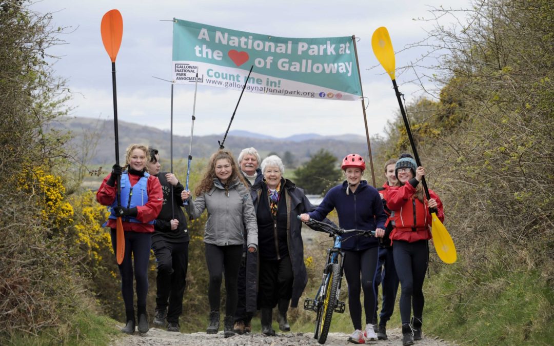 Young People Show the Way in New Drive for a Galloway National Park