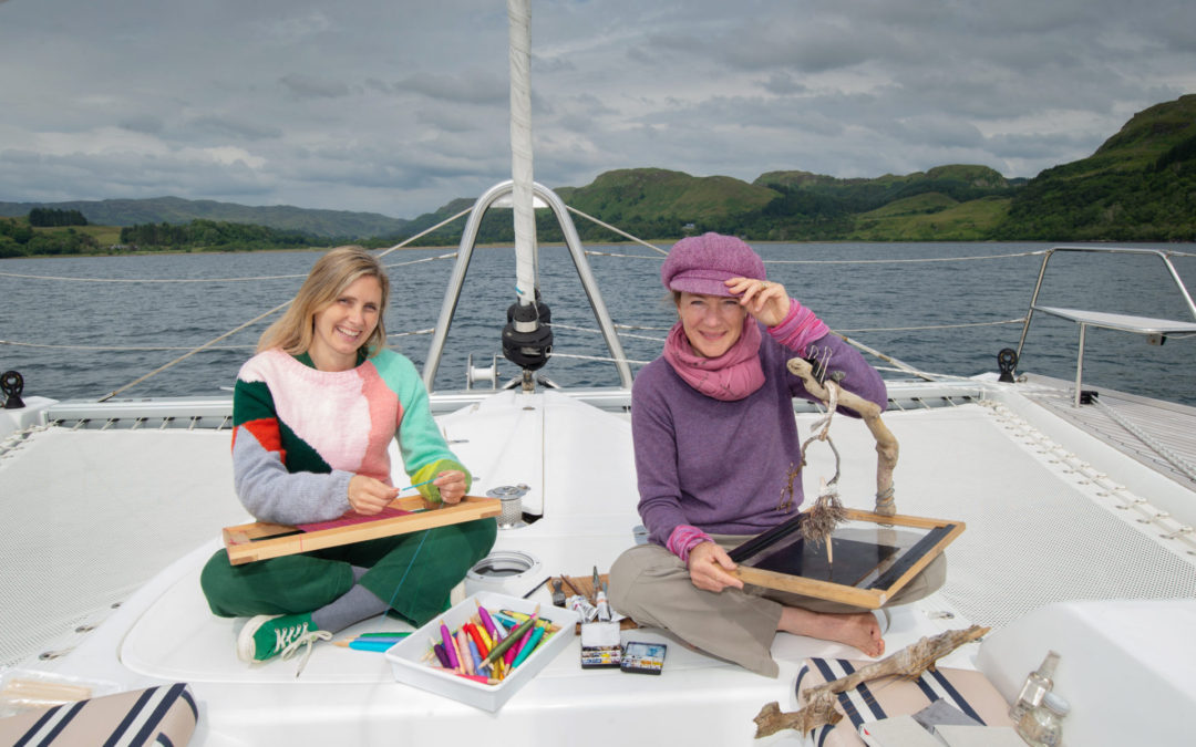 Artists Make Voyage to Seek Creative Inspiration from Scotland’s Isles and Seas