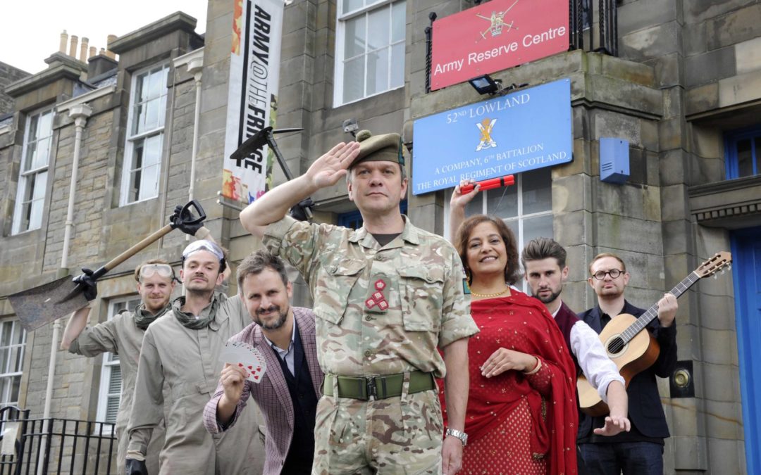 Curtain Up! Head of Army in Scotland Salutes Soldiers and Performers at Army@TheFringe