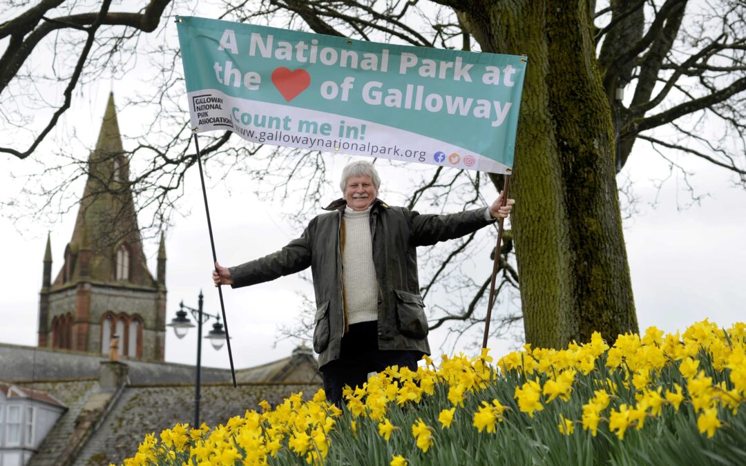 Launch of Vote Galloway National Park campaign for local elections