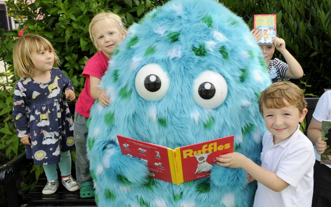 Children’s Mascot Big Wig plus Local Legends to get Book Festival Underway