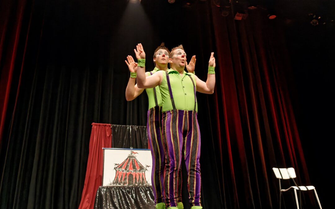 Favourite Canadian clown duo return with more acrobatic and slapstick fun