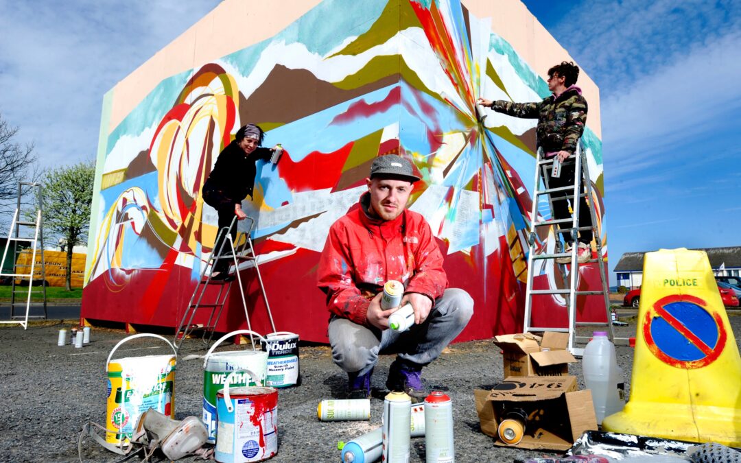 Spring Fling Rural Mural Returns with a New Wigtownshire Community Artwork