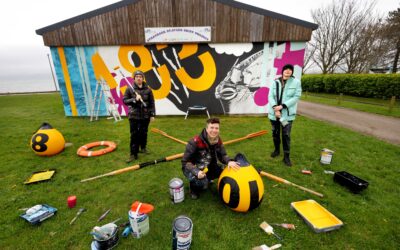 Seafront Mural Aims to Inspire Spring Fling Visits to Stranraer