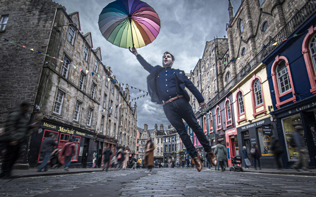 Scientist-Turned-Magician Kevin Quantum Gets Ready to Defy the Law of Gravity